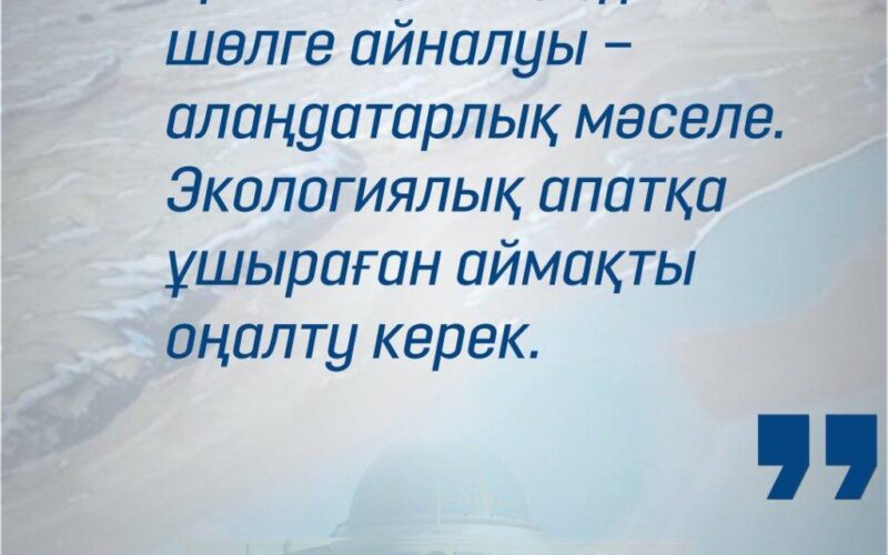 Солтүстік Арал қалпына келуде: Арал теңізін жандандыру үшін 1 миллиард текше метр су жіберіліп, жасыл белдеулер бой көтерді