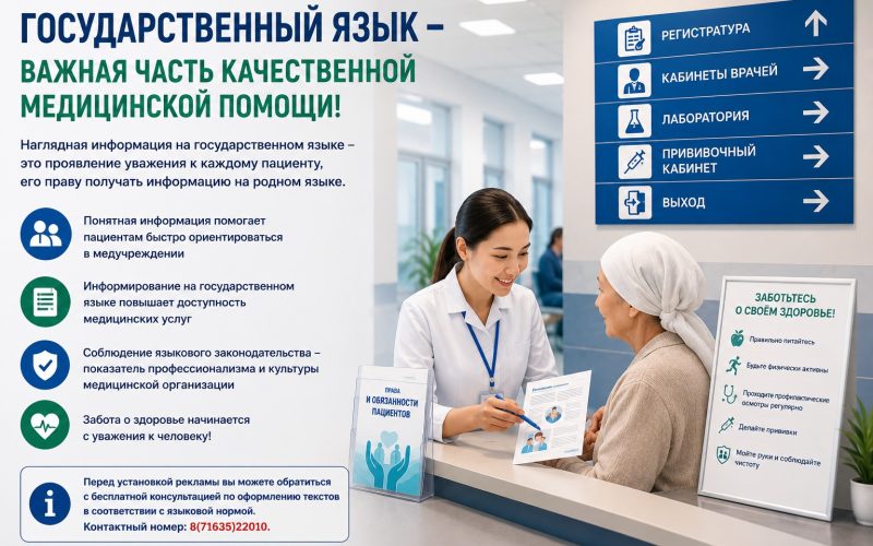Государственный язык – важная часть качественной медицинской помощи